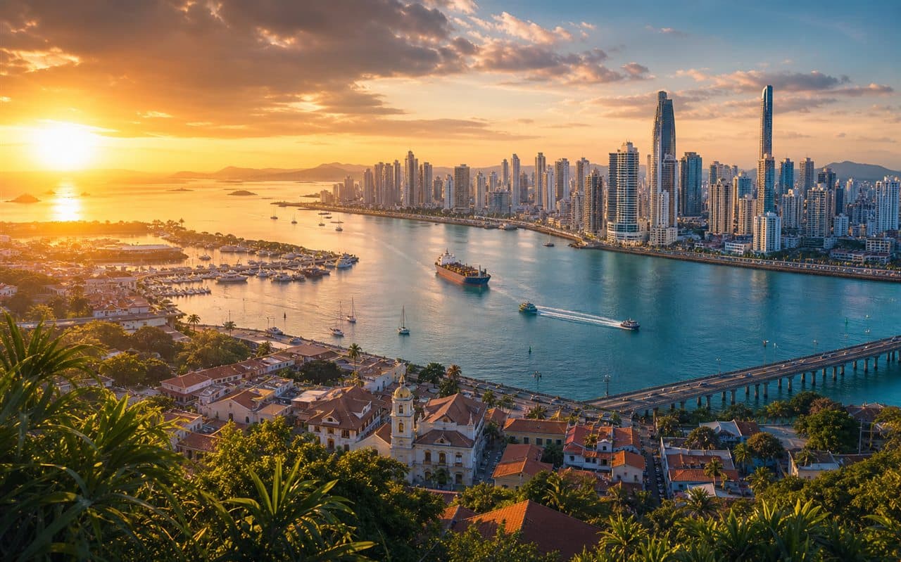Panama City skyline for first-trip planning