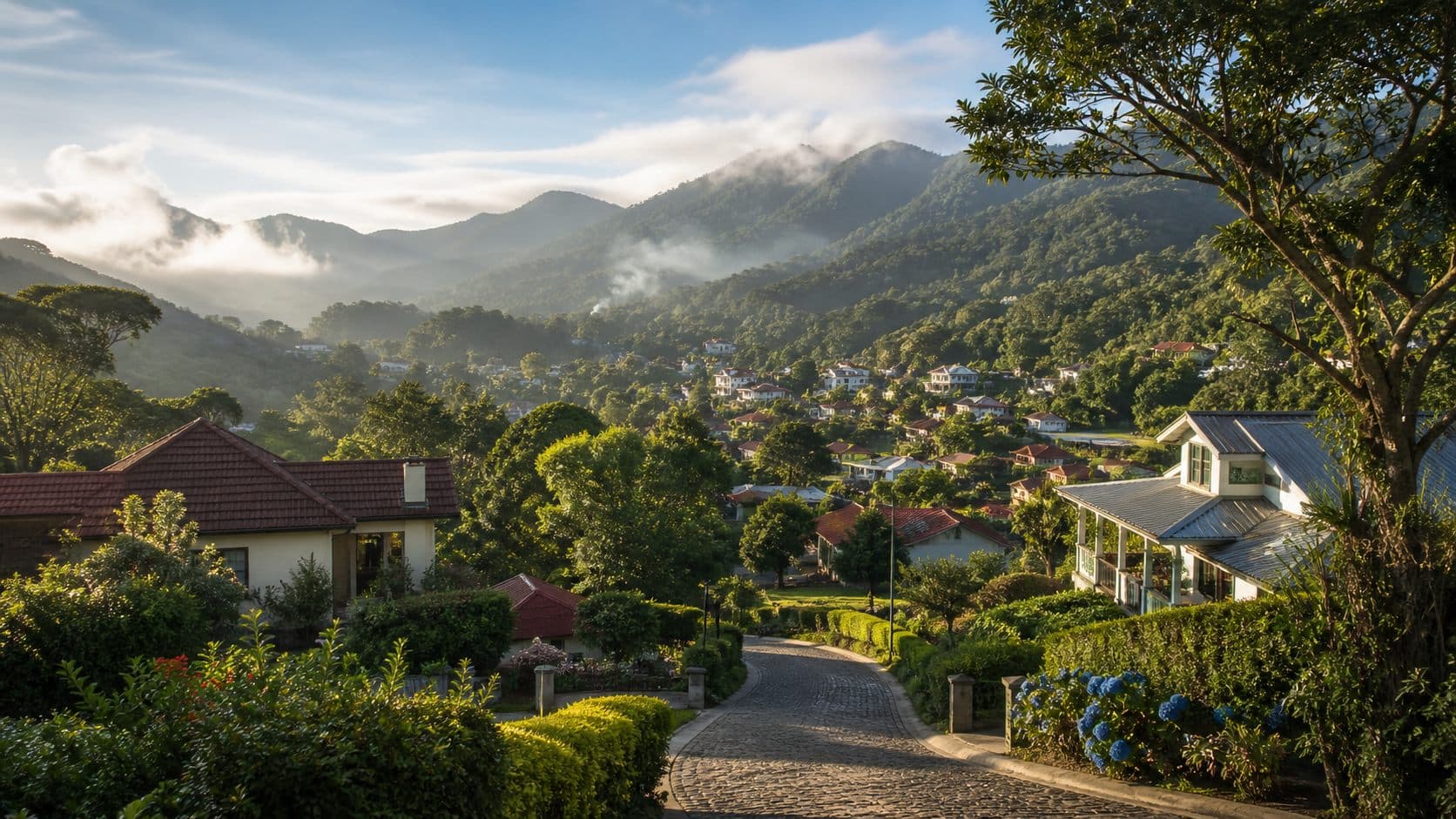 Boquete highland town and cloud-forest foothills for Chiriquí lifestyle planning